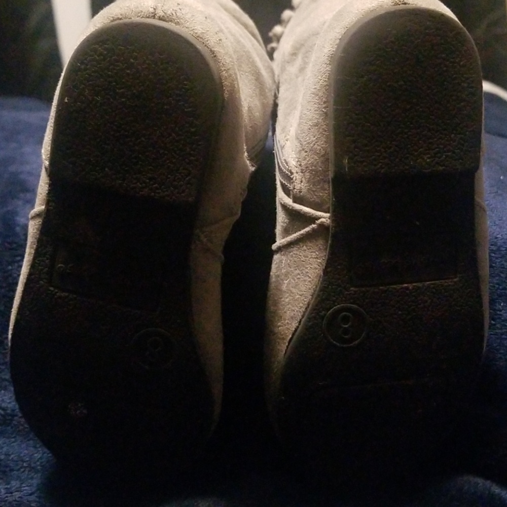 🎀Gray Riding Boots🎀 - Picture 3 of 5